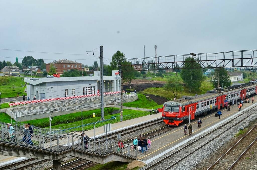 На станции Чад в Пермском крае открылся новый железнодорожный вокзал
