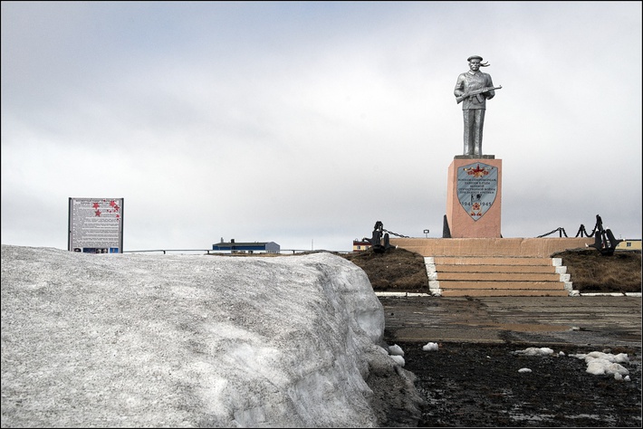 Памятник воинам-североморцам героям Великой Отечественной