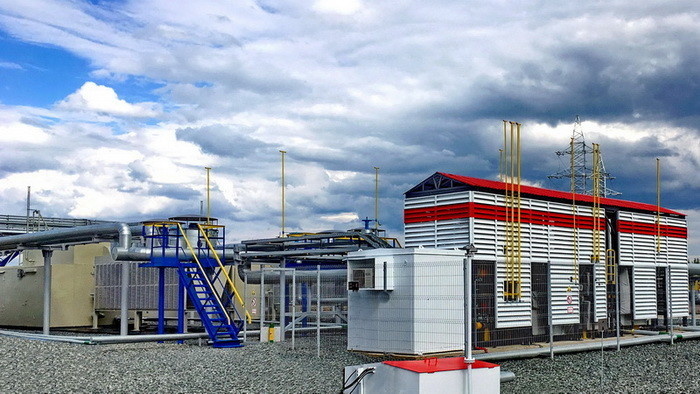 Система подготовки попутного газа «ЭНЕРГАЗ» для энергоцентра «Уса» состоит из 4 агрегатов