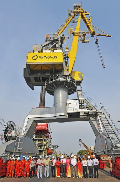 Портальный кран 