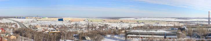 Панорама. Вид с Новой Самары