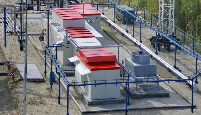 Система подготовки ПНГ на Западно-Могутлорском м/р (компрессорная станция, осушитель газа, установка газоохлаждения)