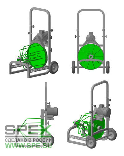 3D модель аппарата серии АМП-БЭ SPEX