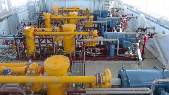 Установка подготовки топливного газа для ГТЭС на Мессояхе