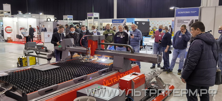 Станок плазменной и газовой резки ULTRATHERM и ULTRACUT на выставке MashExpo