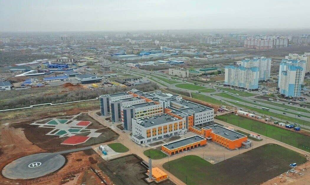Новая детская больница в Оренбурге 