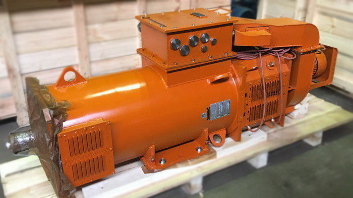 Взрывозащищенный асинхронный двигатель «Русэлпром» для СВП буровых установок
