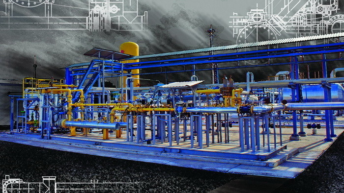 Система подготовки топливного и пускового газа для газоперекачивающих агрегатов на ДКС «Алан»