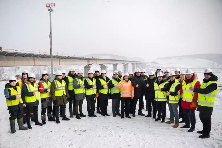 Фото #18 для публикации «Тюменский Мостострой 11 строит новую инфраструктуру России»