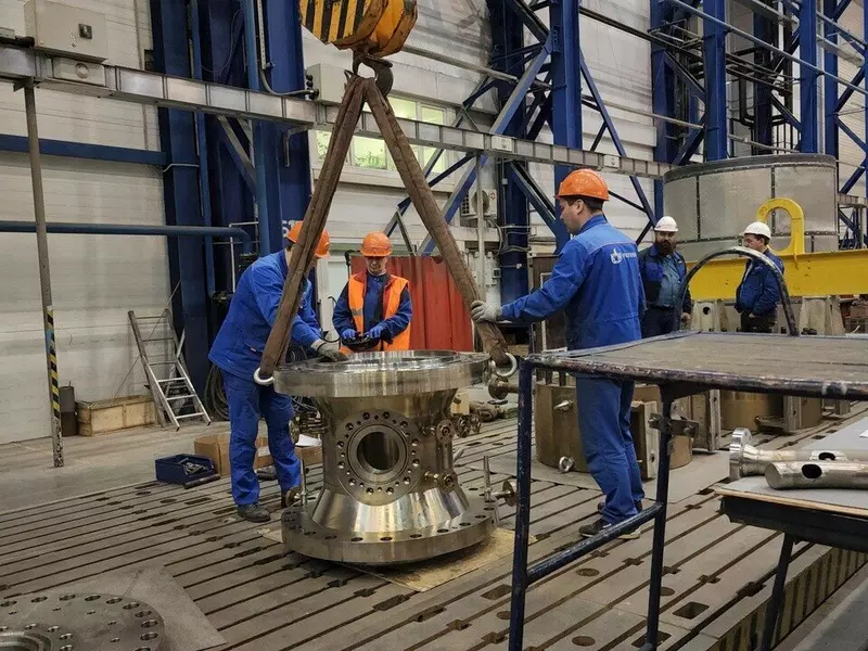 Изображение 2 для статьи ««Криогенмаш»: Криогенмаш сделал самую мощную в мире установку для охлаждения азота»