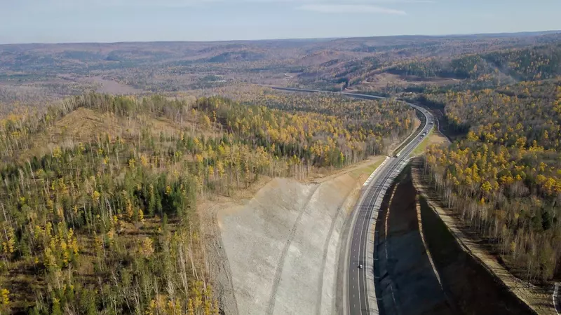 Картинка №8 для поста «Новые объекты дорожной инфраструктуры запущены в Сибири»