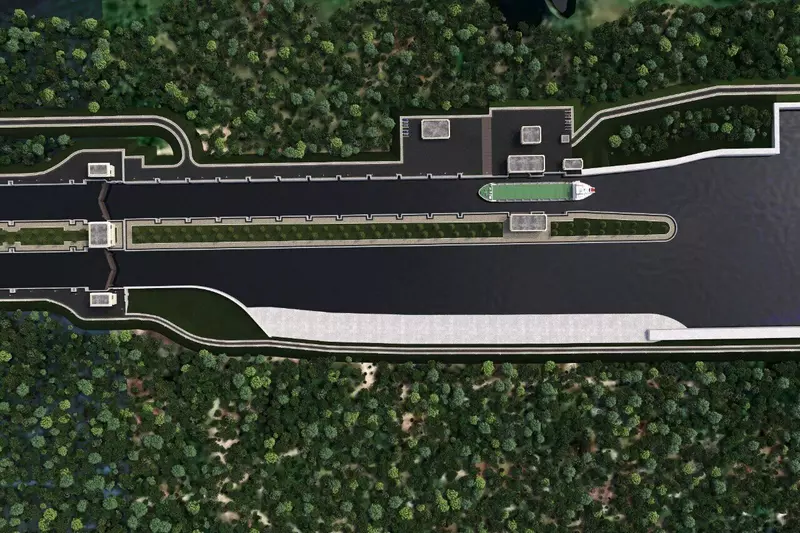 Фото #2 для поста «модернизация: Реконструкция Городецкого гидроузла»