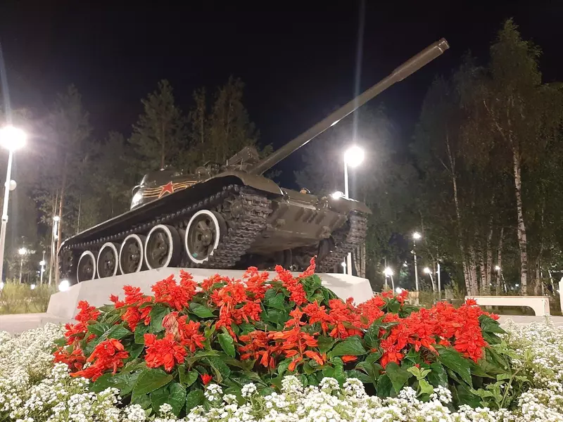 Сквер Опалённой Юности (фото автора)