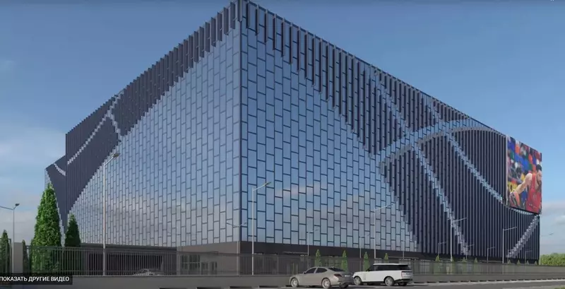 Ход строительства нового баскетбольного центра ЦСКА в Москве