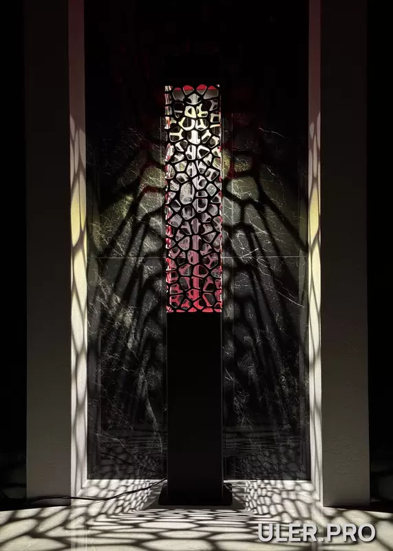 Светильник ULER STEELRAY с двумя режимами свечения (белый и красный)