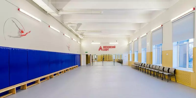 В районе Черемушки завершен капитальный ремонт спортивного комплекса Севастопольский