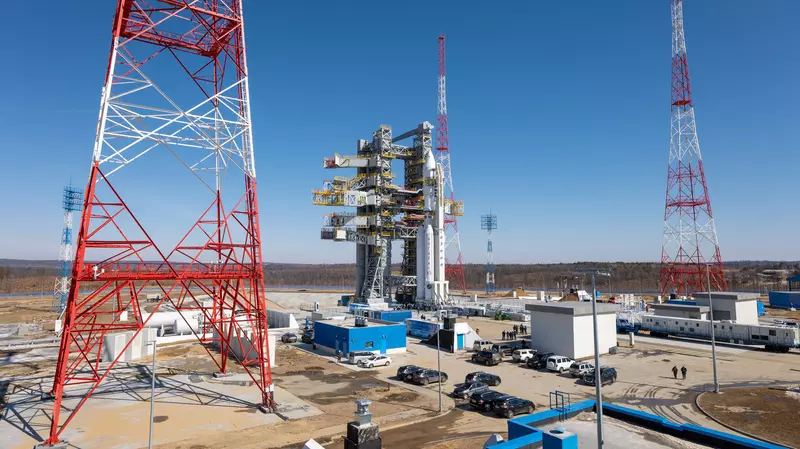 Ангара А5 на стартовом комплексе