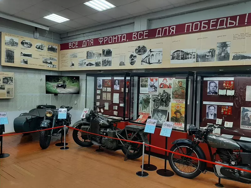 Ирбитский государственный музей мотоциклов (фото автора)