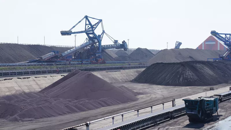 Таманский терминал начал перевалку железорудного сырья