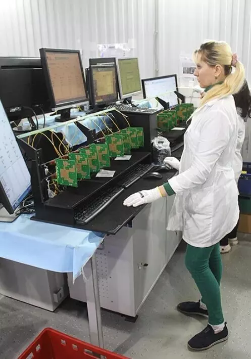 Контроль качества плат после установки на них комплектующих