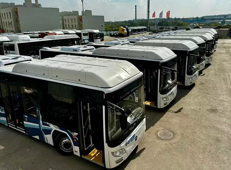 ГТЛК поставила 24 автобуса для Самарской и Липецкой областей за неделю