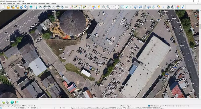Иллюстрация #2 для новости «КБ Панорама: распознает и классифицирует транспортные средства на спутниковых и аэрофотоснимках»