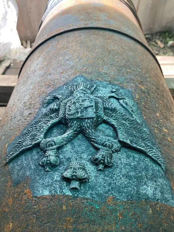 №4 для публикации «лазерная очистка: ВИТУЛУС СМЕ докладывает пушки в Севастополе лазером почистили на отлично»