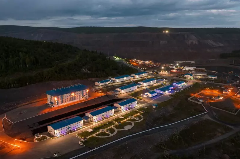 Городок золотодобытчиков "Полюс Вернинское"