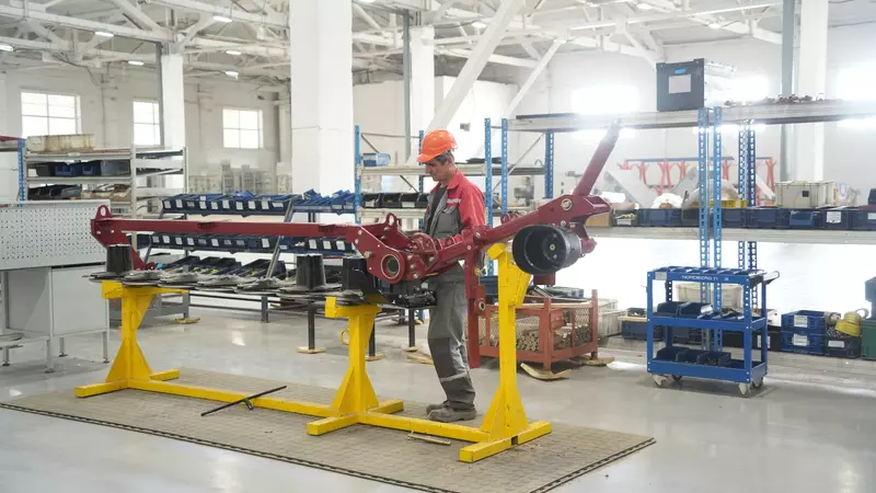 Сборка косилки