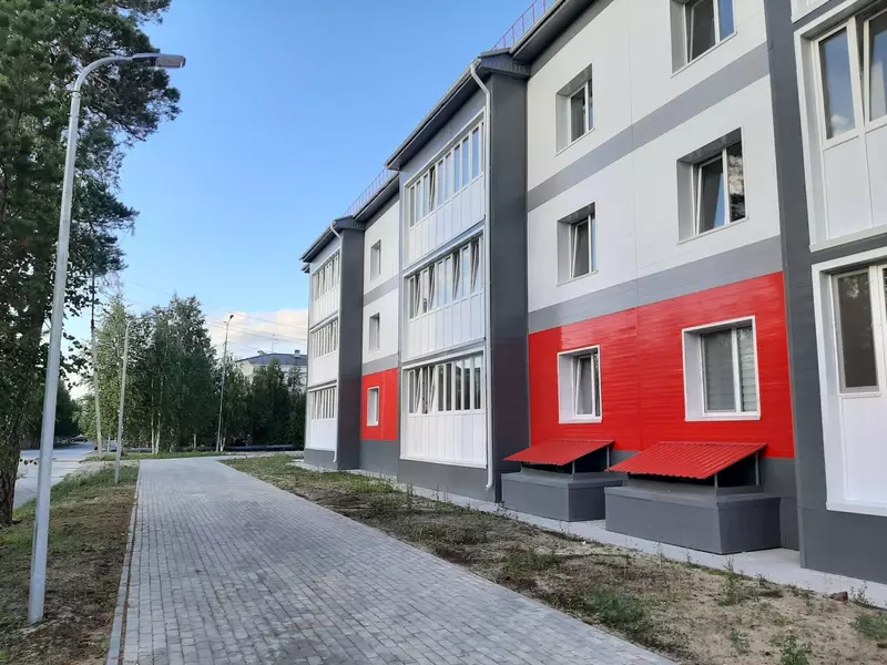 г.Когалым, ул.Береговая (фото автора)