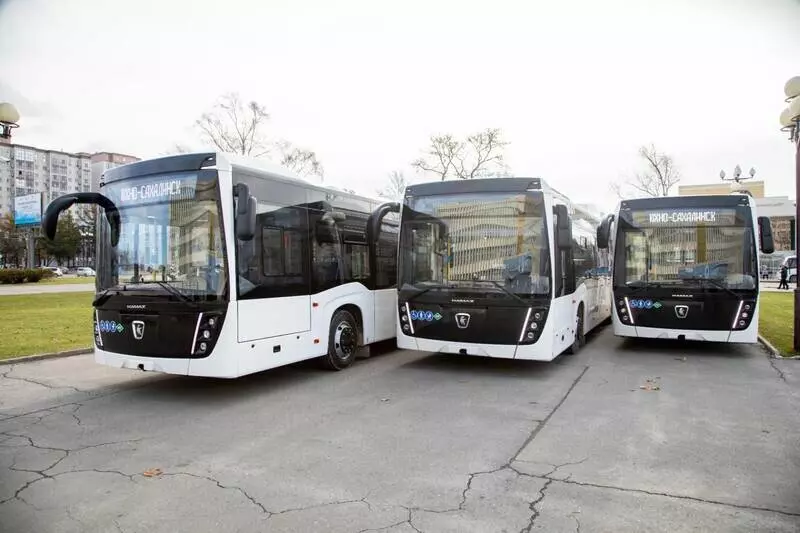 Изображение 2 для «спецтехника и логистика: Автобусы НЕФАЗ для Южно Сахалинска»