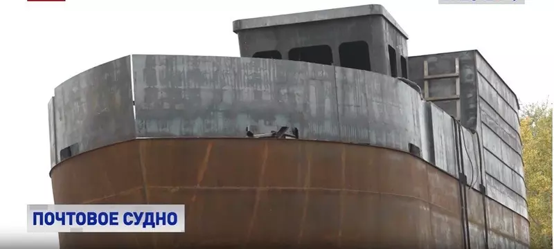 Изображение #1 для поста «Судостроение и судоходство : На СЗ Тюменьсудокомплект строят самоходное почтовое судно»