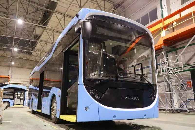 Первые троллейбусы СИНАРА прибыли в Екатеринбург