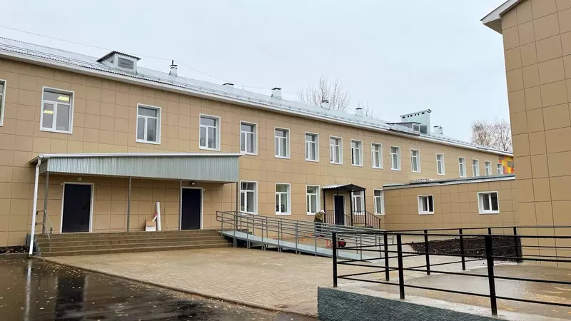 В поселке Огарково после капитального ремонта открылся детский сад с бассейном