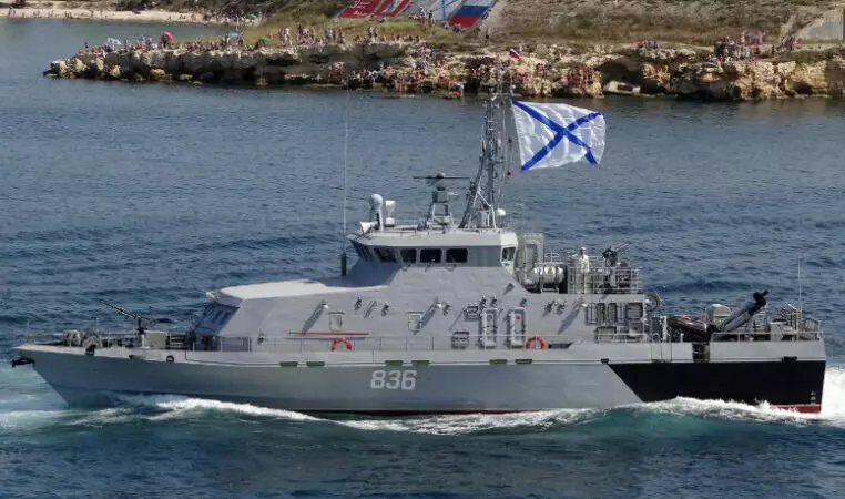 Противодиверсионный катер Грачонок пополнил состав ВМФ России