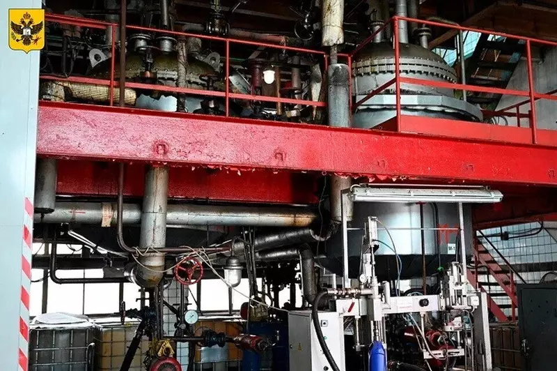 В Бердянске запустили завод по производству карбидно аммиачной смеси