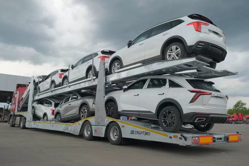 Нижегородский завод Смартэко запустил производство полуприцепа автовоза на 8 автомобилей