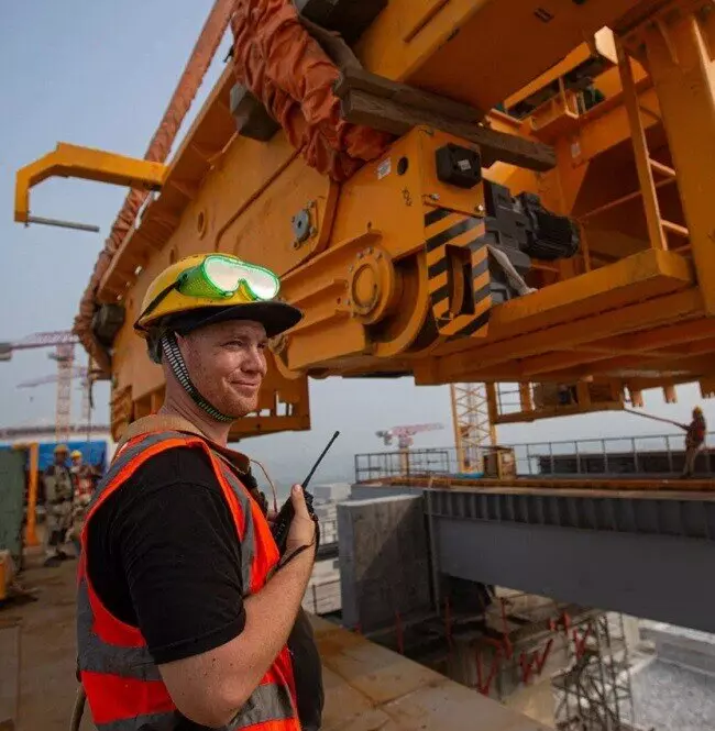 На первом энергоблоке АЭС Руппур смонтирован кран эстакады реакторного здания