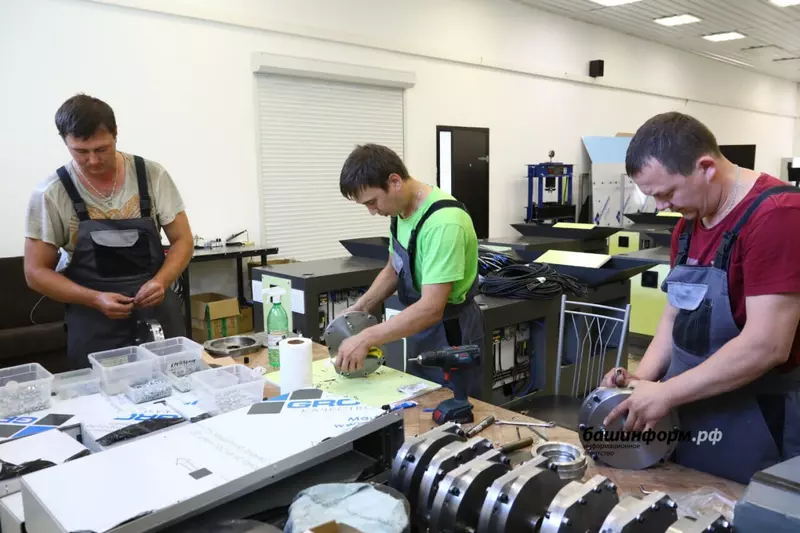 Картинка №3 для поста «Башкирия: В Башкирии запущено сборочное производство станков с ЧПУ»