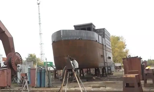 Изображение №3 для поста «Тюменская область: На СЗ Тюменьсудокомплект строят самоходное почтовое судно»