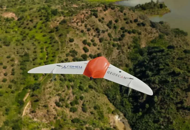 Гонец и Геоскан испытали беспилотник с купольной связью