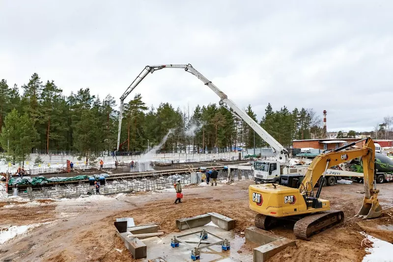 Фото №1 для статьи «: Новый этап возведения экспериментального зала У 400Р»