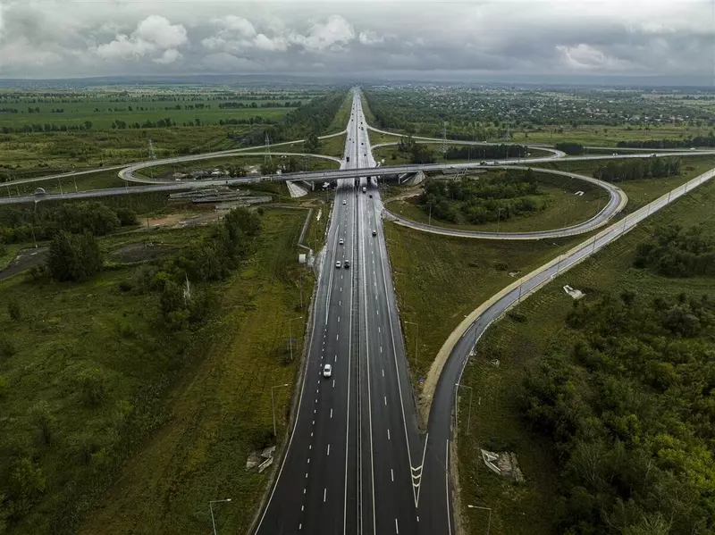 Ход реконструкции некоторых участков автодороги М 5 Урал