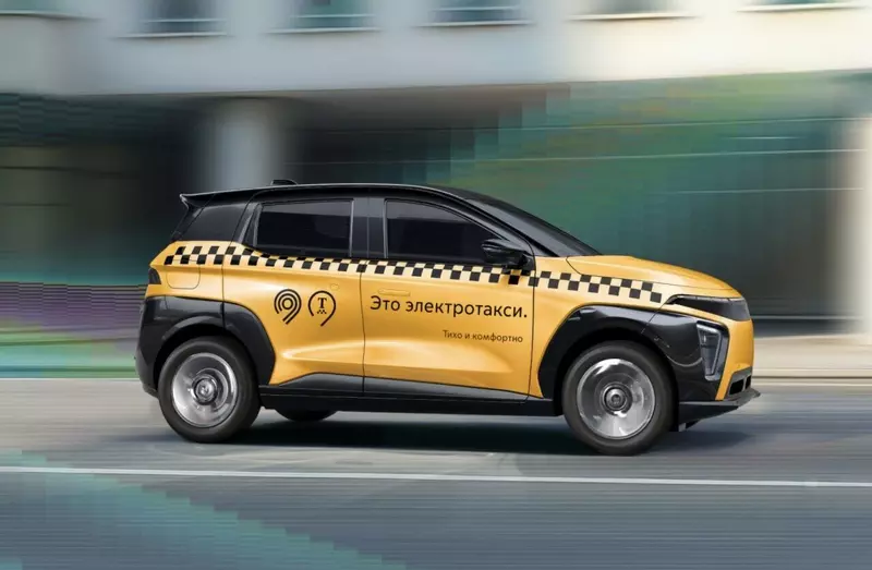 500 км без подзарядки Атом представил электромобиль для таксистов