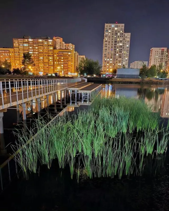 Благоустройство Тихого озера в Тюмени