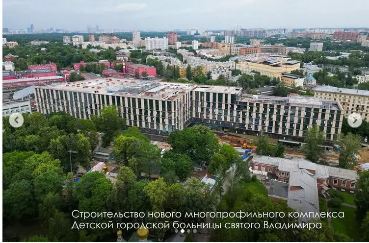 В Сыктывкаре продолжается строительство нового корпуса Республиканской детской клинической больницы