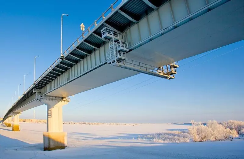 Мостовой переход через Юганскую Обь в Нефтеюганске