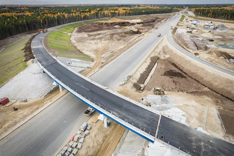 Иллюстрация 28 для новости «Строительство второго моста через реку Обь в Сургуте итоги летнего сезона 2024 года»