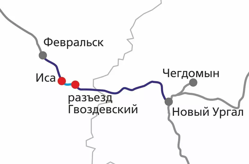 Картинка 2 для поста «спецтехника и логистика: Открыто движение по вторым путям на перегонах БАМа»