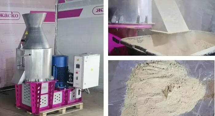 Агрегат производства высокопротеиновых смесей